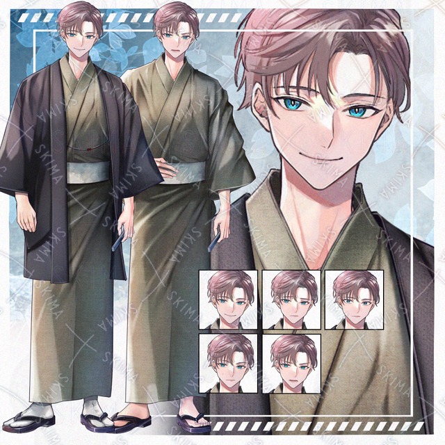 【adopt】和服の男性