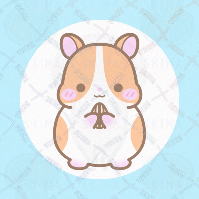 ぽてぽてハムスター