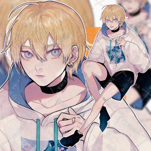 パーカーの少年2