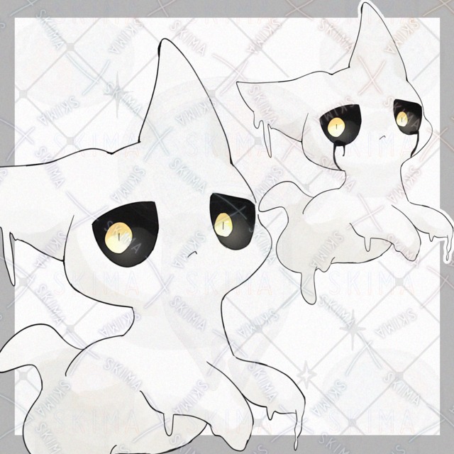 おばけねこ【表情7種類】