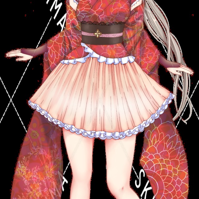 和風ファンタジー衣装 表情10種類 スキマ スキルのオーダーメイドマーケット Skima