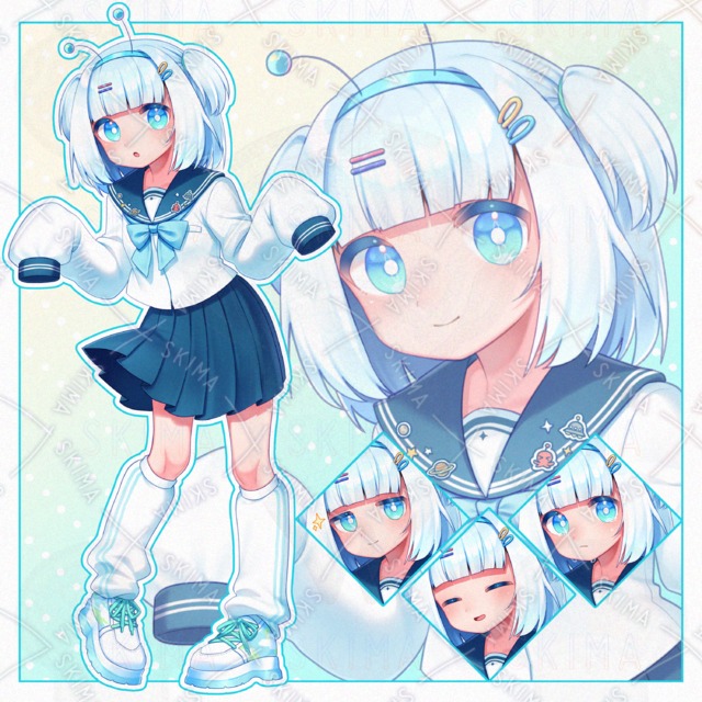 宇宙人っぽい女の子