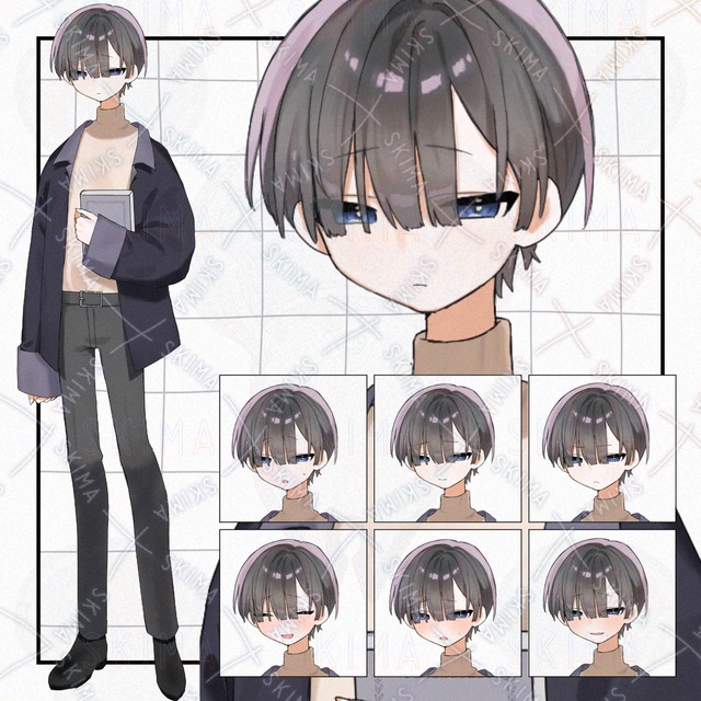 【adopt】男性キャラクター　立ち絵