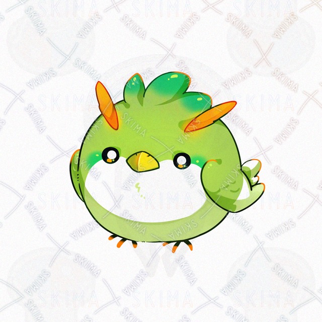 ぴよぴよ：みどりもふ！🐣