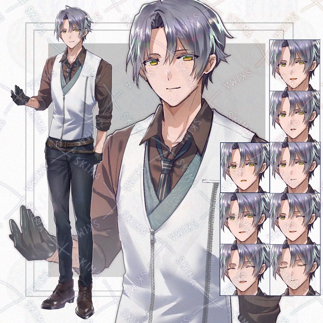 adopt【表情9種】