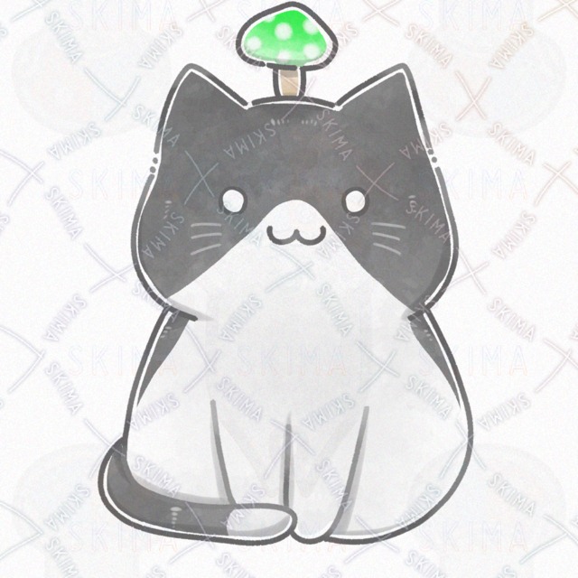 きのこに寄生された猫の商品画像2枚目