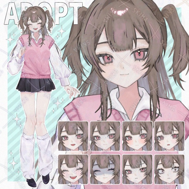 Adopt【表情8種】