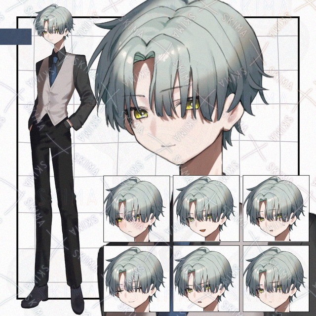 【adopt】男性キャラクター　立ち絵