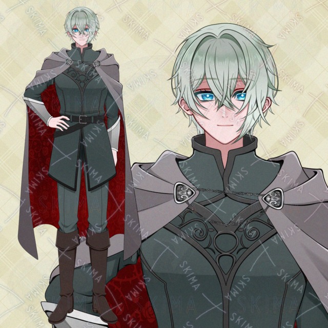 【表情6種】ファンタジー男性