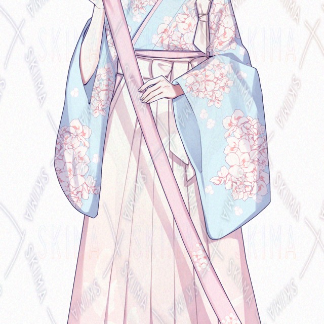 Image 11 of Japanese and Western dress-up 🌸 8 different expressions