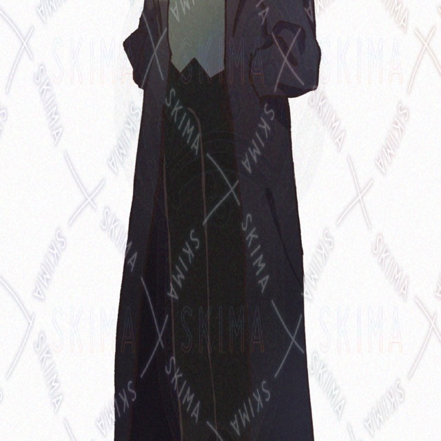 Black-haired man in coat [6 expressions]. 的商品圖片第 4 張