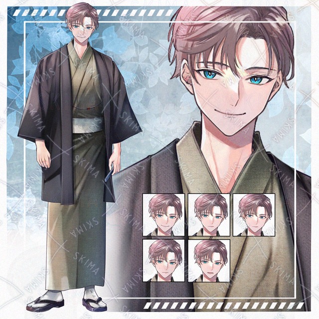 【adopt】和服の男性