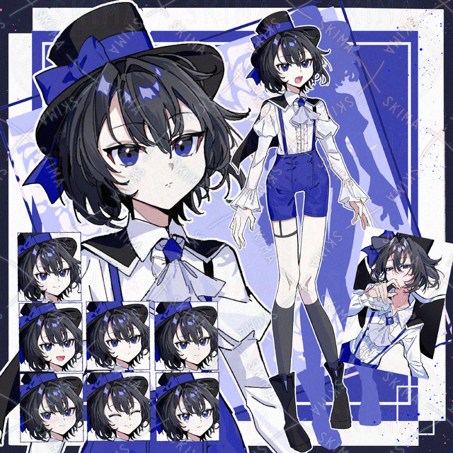 帽子の少年∔一枚絵