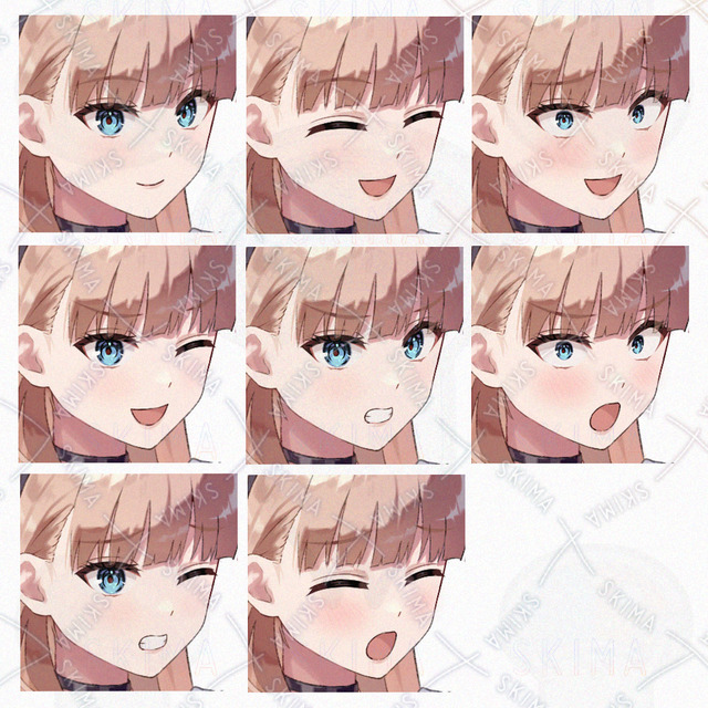 メイド (表情8種)＋小物の商品画像2枚目