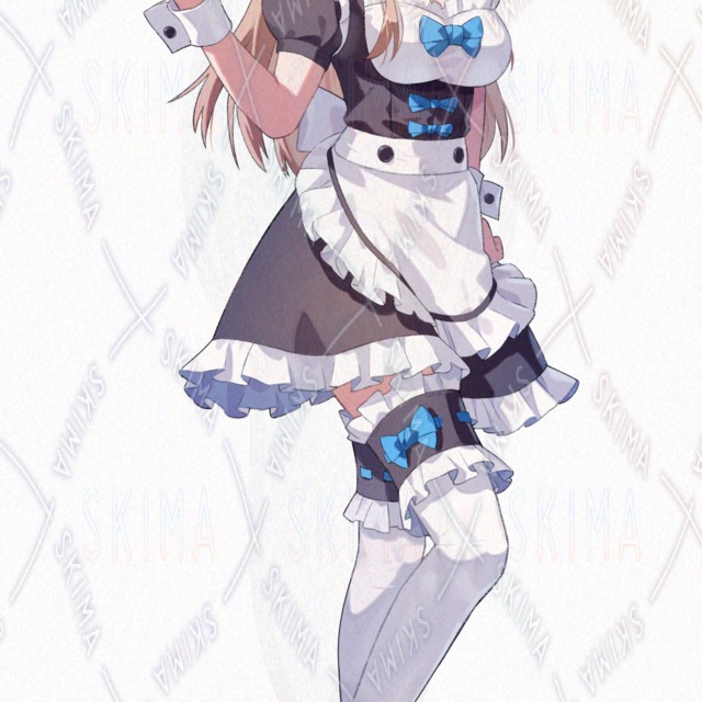 メイド (表情8種)＋小物の商品画像9枚目