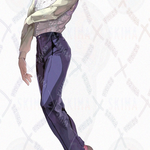 코트 탈부착이 가능한 상투머리 남자 상품 이미지 8번째