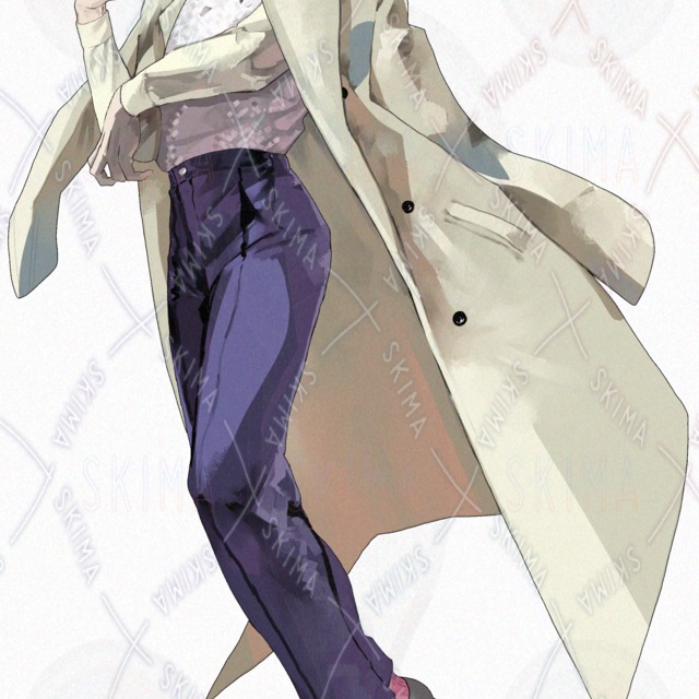 코트 탈부착이 가능한 상투머리 남자 상품 이미지 11번째