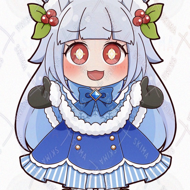 8 kinds of difference] Snow Rabbit girl standing picture 的商品圖片第 6 張