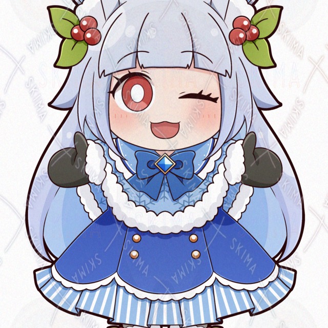 8 kinds of difference] Snow Rabbit girl standing picture 的商品圖片第 7 張