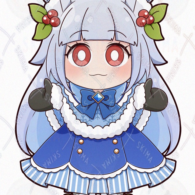 8 kinds of difference] Snow Rabbit girl standing picture 的商品圖片第 9 張