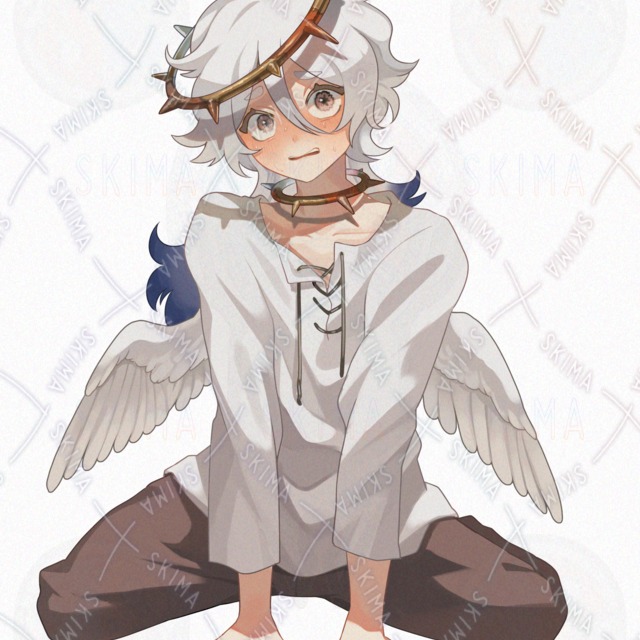 Image 11 of 10 different expressions] Gilded angel