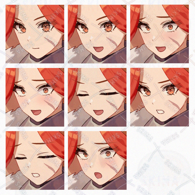 ファイター (表情8種)の商品画像2枚目