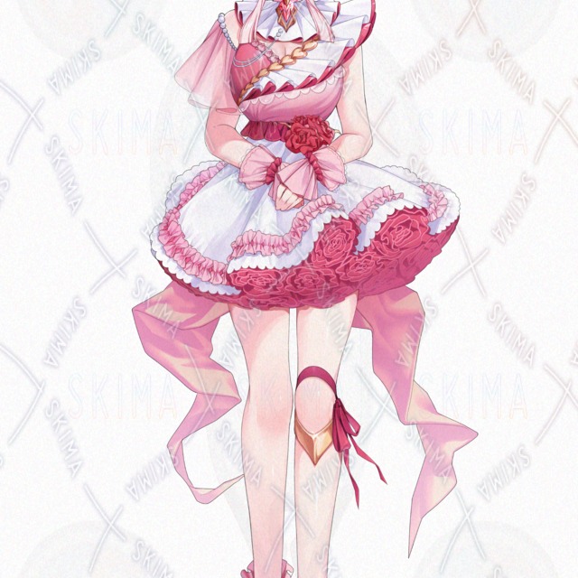 Image 3 of Girl in Pink Ruffles