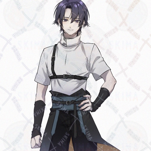 男性キャラクター1枚の商品画像2枚目