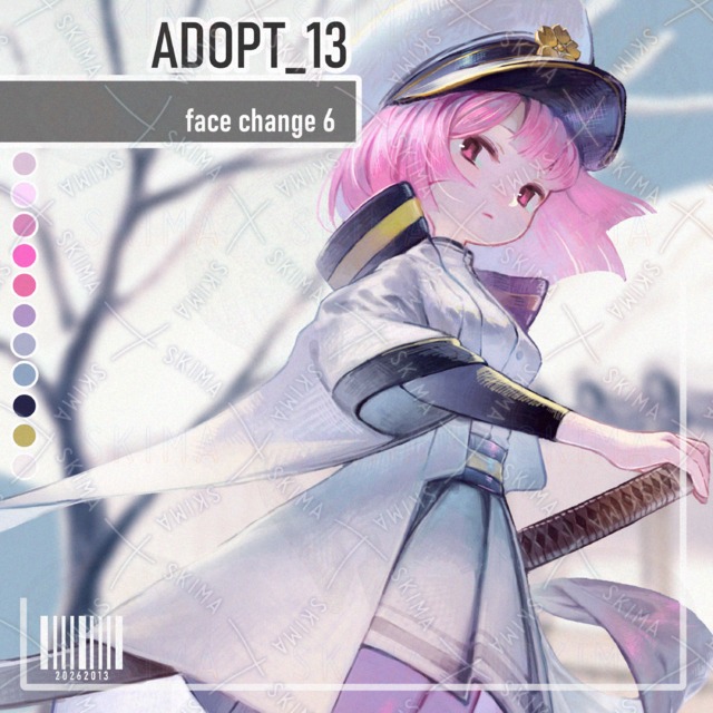 Adopt_13 [6 expressions + background 的商品圖片