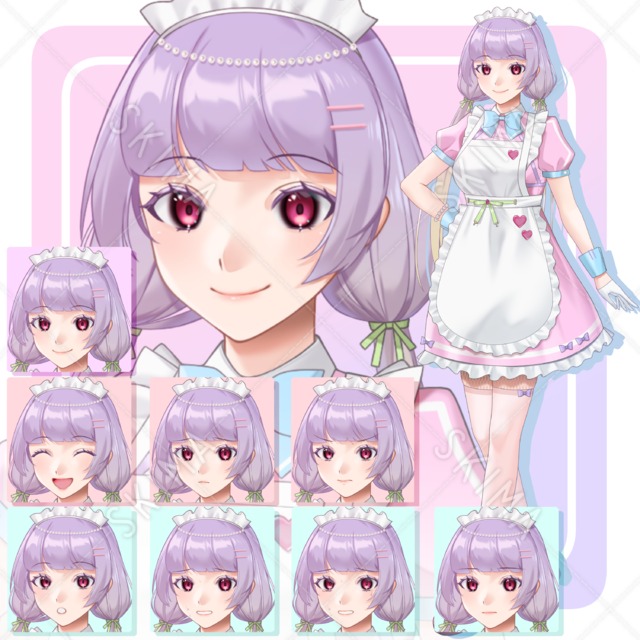 ピンクパステルメイド