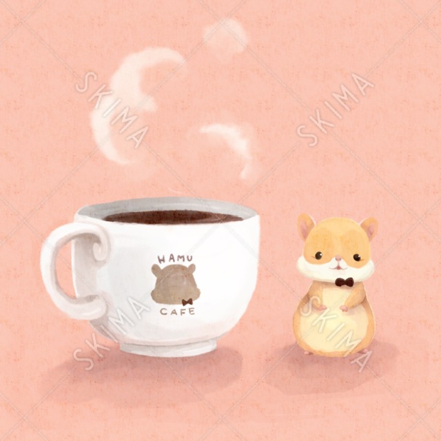 アイコン用〈ハムカフェ〉