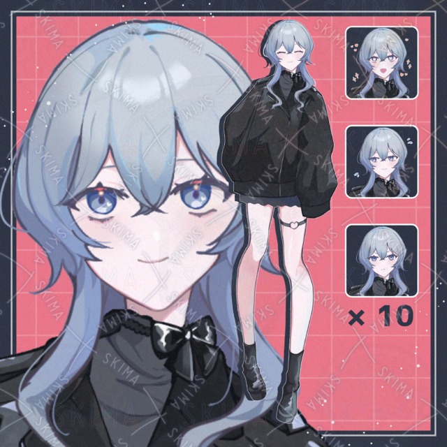 女の子【差分10種】