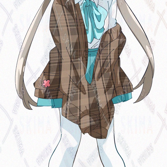 Brown girl with ribbon [3 diff. 的商品圖片第 2 張