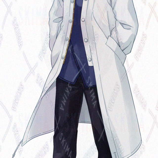 Man in white coat / 8 different facial expressions [ADOPT46]. 的商品圖片第 3 張