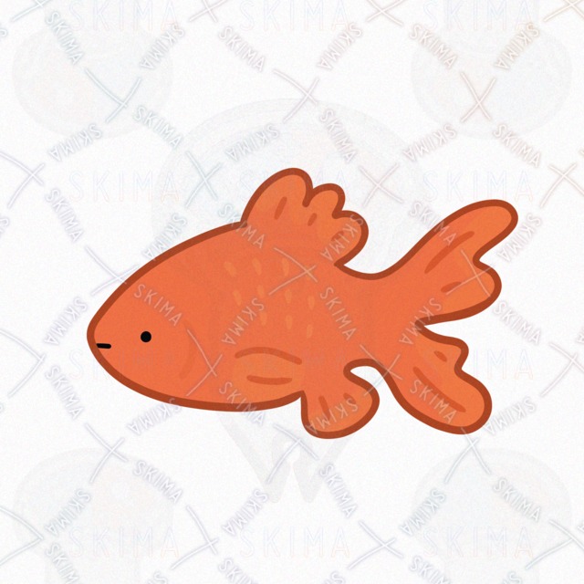 しんぷるなきんぎょ（表情5種類）の商品画像3枚目