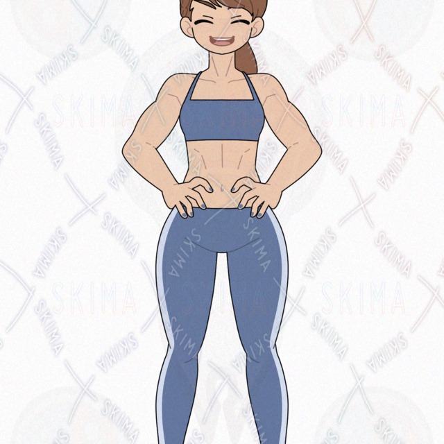 筋肉のあるお姉さんの商品画像5枚目