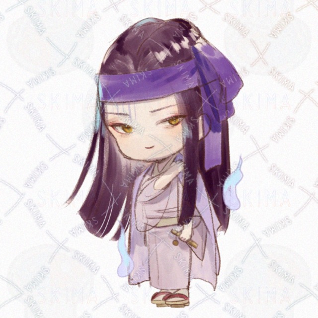 Japanese kimono with a fragile atmosphere 的商品圖片第 2 張