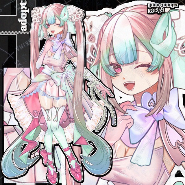 adopt【10가지 표정 상품 이미지