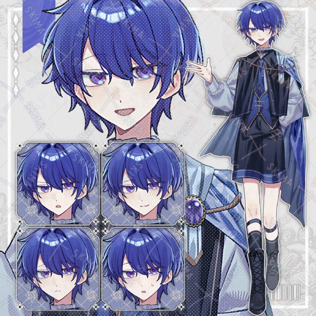 Image of 5 kinds of expressions] Adopt