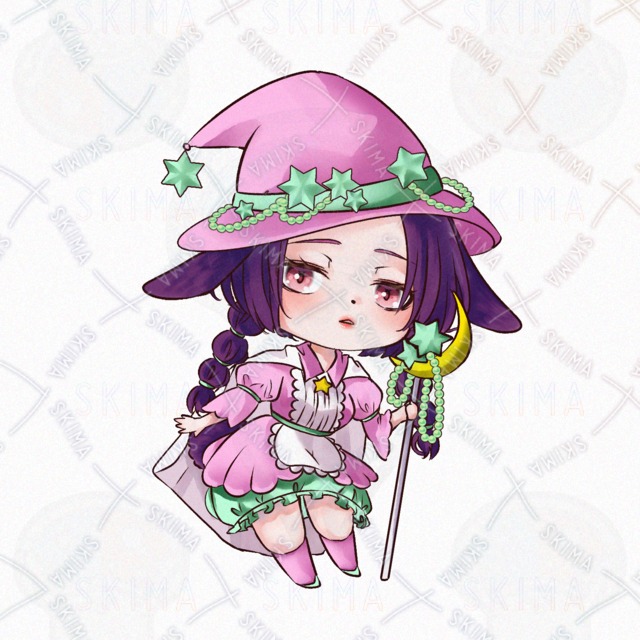 Wizard deformed character with rabbit ears maid 的商品圖片第 2 張