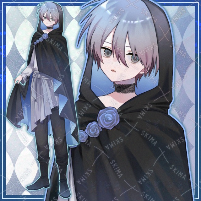 【表情10種】adopt22  青薔薇の男の子の商品画像