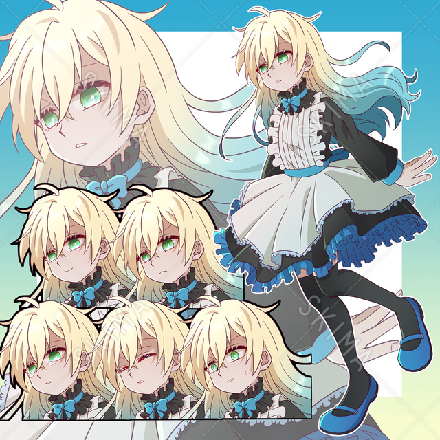 アリス風の少女