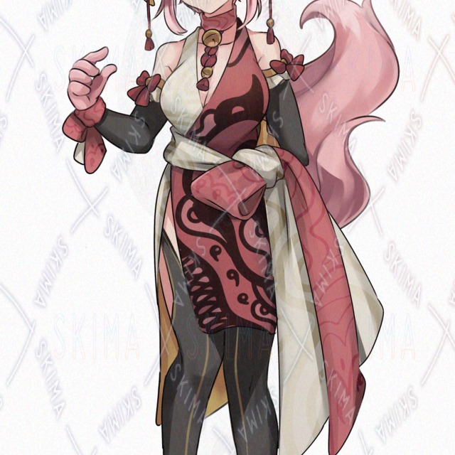 和風キツネっ娘の商品画像2枚目