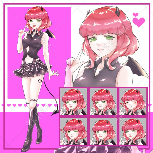 小悪魔っぽい女の子