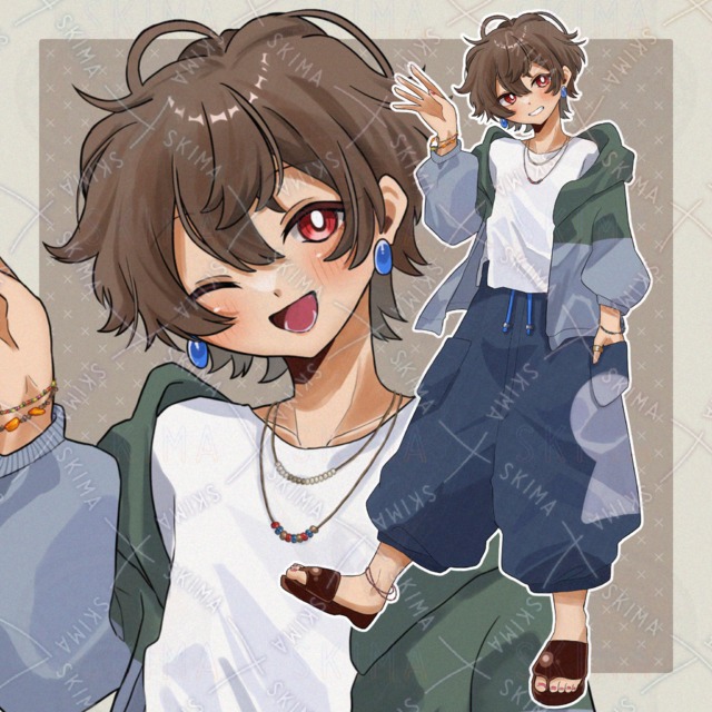 Image 2 of Adopt ✦04] 9 different facial expressions