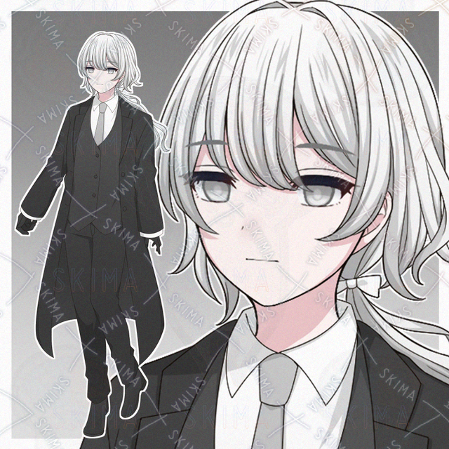 コートを着た女の子【表情差分10種】