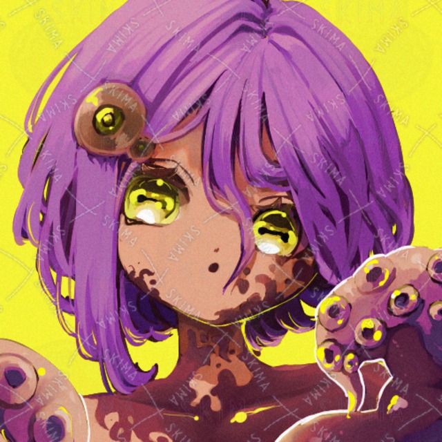 Image of Icon] Octopus girl [Illustration] (Illustration)