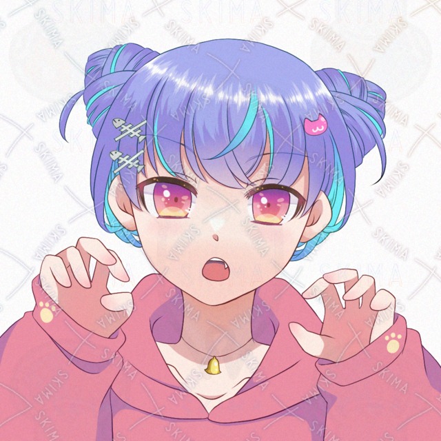 Image 2 of Price reduction] Cat-like girl [with transparent background].