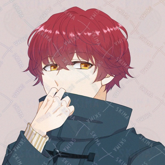 【お値下げ】SNSアイコン・男の子【口元差分あり】の商品画像2枚目