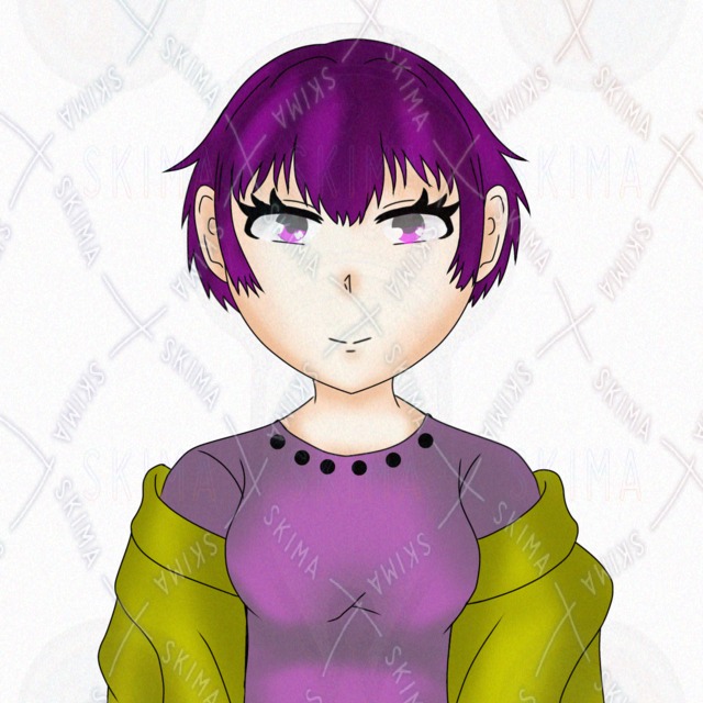 캐릭터 판매】신비한 점쟁이풍 마담 스탠딩 그림・현대 판타지【표정 5장】【캐릭터 판매 상품 이미지